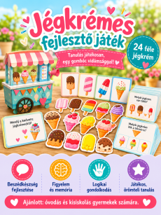 Jégkrémes játékcsomag