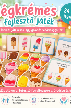 Jégkrémes játékcsomag